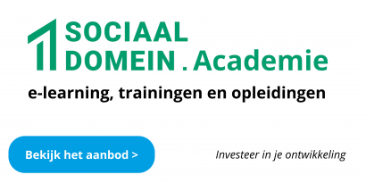 1SociaalDomein.nl biedt nu ook een online Academie aan voor training en opleiding van professionals in zorg welzijn en sociaal domein