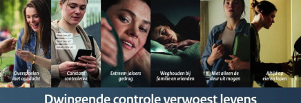 Landelijke campagne ‘Dwingende controle verwoest levens’. 